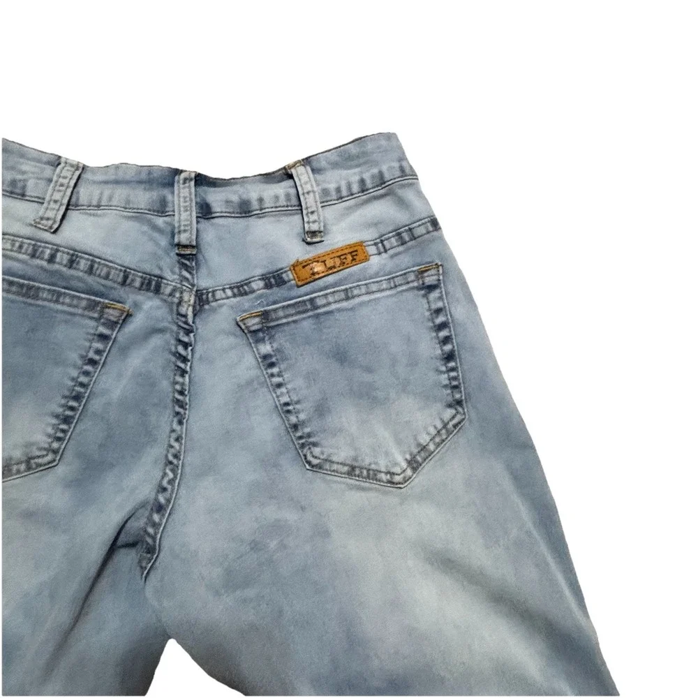 Cowgirl Tuff Groove Women's Vintage Flare Jeans Size 26‎ Light Blue